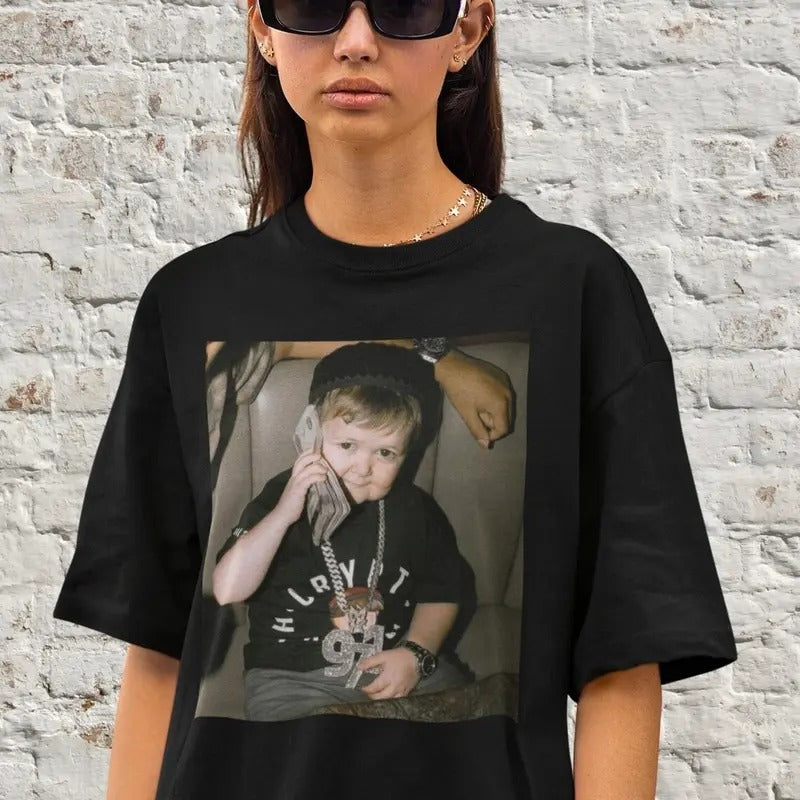 Funny Meme TShirt, Hasbulla Magomedov Money Phone, Hasbulla Shirt, Mini Khabib Meme, Apparel Viral Tee, Funny Tee Shirt,...