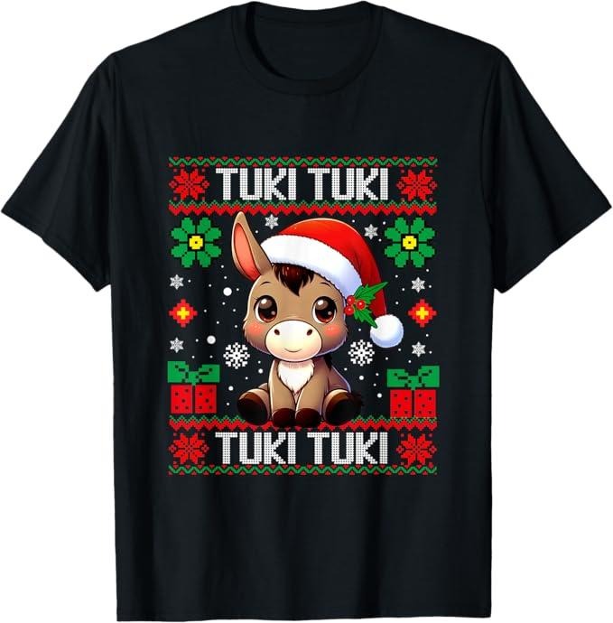 Funny Mexican Christmas Shirt, Christmas Gift, Donkey Ugly Christmas T-Shirt