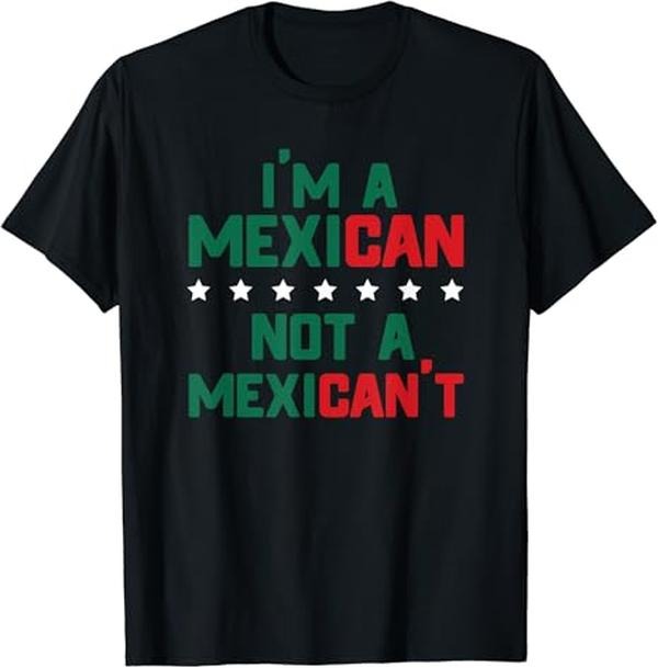 Funny Mexican Shirts, I'm A Mexican Not A Mexi Can't Funny Mexico Pride T Shirt Menswear Top Casual Classic Hoodie,...