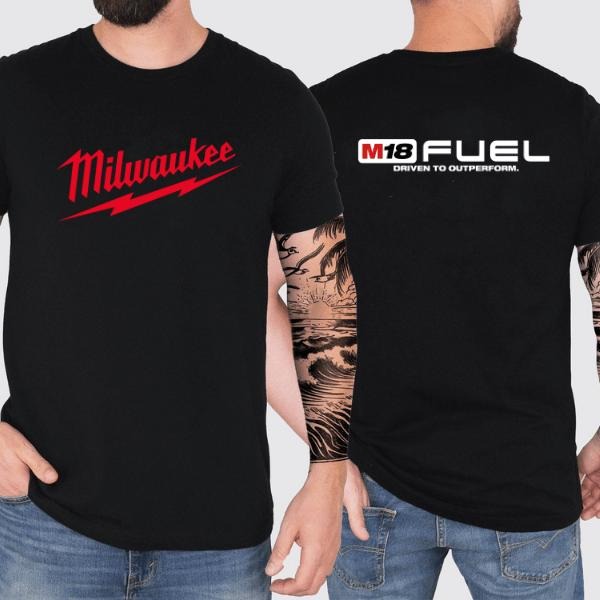 Funny Milwaukee 2 Sides Tshirt - Milwaukee Tools T-shirt, Stylish Milwaukee Apparel, Mens Western Wear, Gift for Men for...