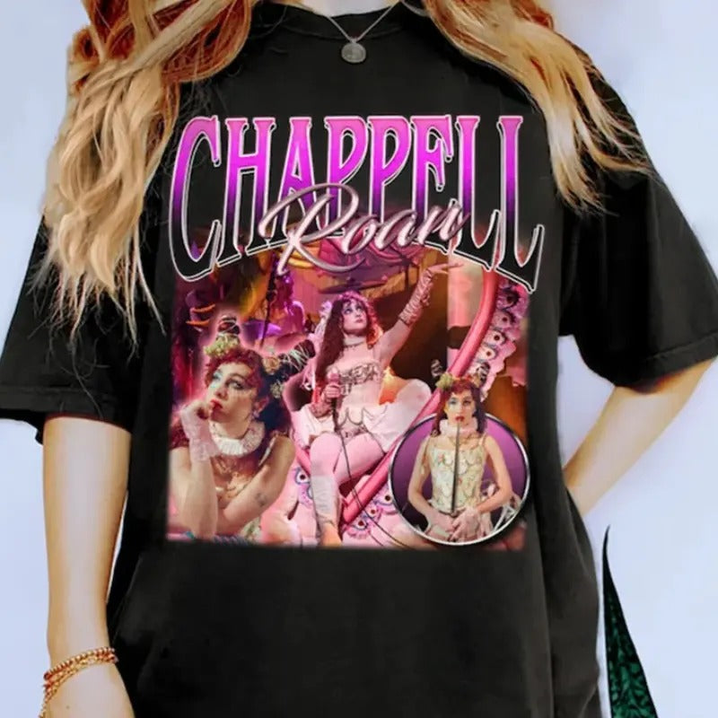 Funny Music Chappell Roan Shirt,Short Sleeve Gift For Men Women Hoodie, Sweatshirt | HypeCrazeTee.com