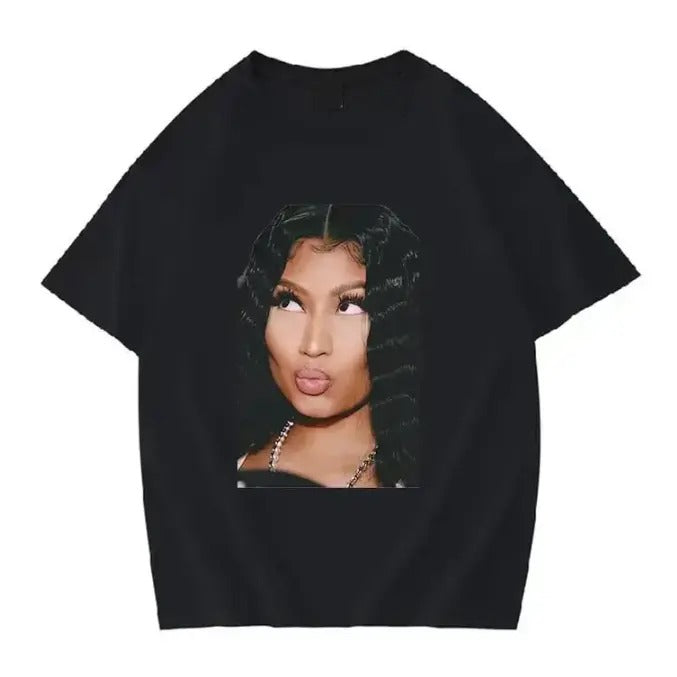 Funny Nickki Minajjj Meme Graphic Tee Shirt Men Women Hip Hop Vintage Rap T-shirt Hoodie, Sweatshirt | HypeCrazeTee.com
