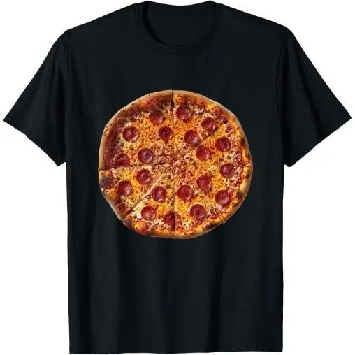 Funny Pizza Graphic T-Shirt Made in USA Hoodie, Sweatshirt | HypeCrazeTee.com