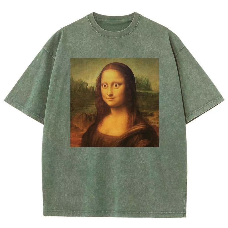 Funny Printed Design 90s Graphic Tees Men's T Shirts Graphic Tee T Shirts Funny Graphic Tee Good Graphic Washed Tees...