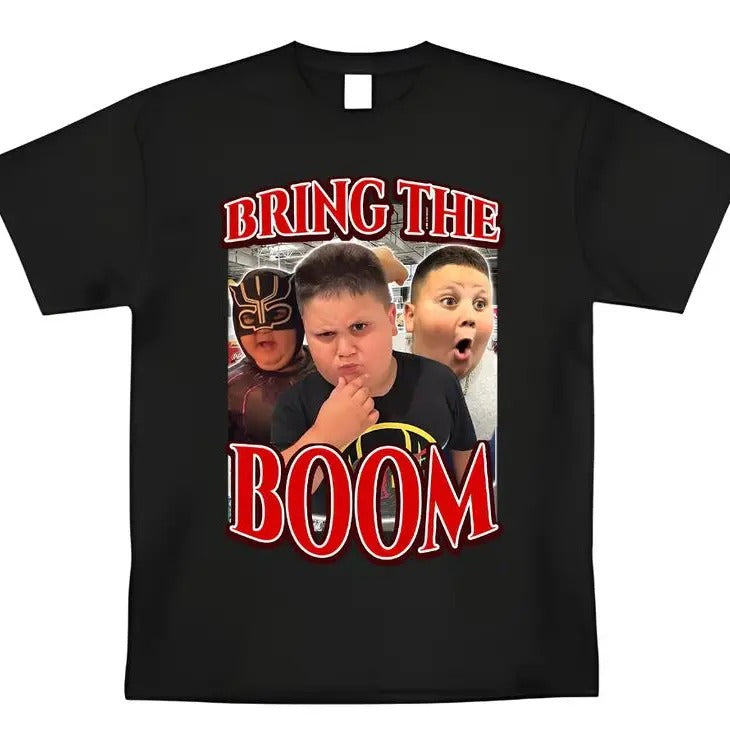 Funny Rizzler Bring The Boom Meme T-Shirt Graphic Tee Humor Hoodie, Sweatshirt | HypeCrazeTee.com