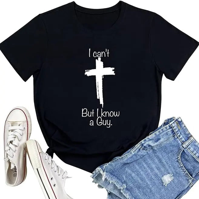 Funny Shirts For Women, I Can't Women Crewneck Soft Tees Cute Graphic T Shirts Womenswear Casual Cotton Hoodie, Sweatshirt