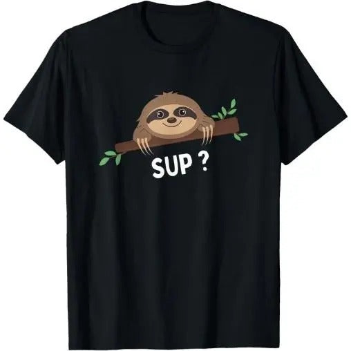 Funny Sloth Saying | Sloth Costume | Pet Animal Sloth Lover T-Shirt Made in USA Hoodie, Sweatshirt | HypeCrazeTee.com