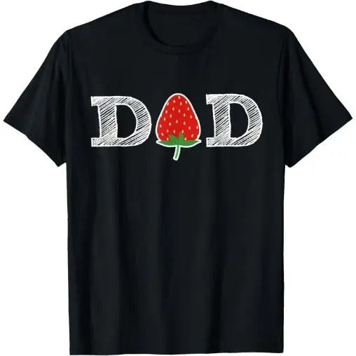 Funny Strawberry Dad Fruit Gift Shirt Berry Father Gift T-Shirt Made in USA Hoodie, Sweatshirt | HypeCrazeTee.com