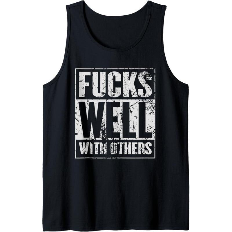 Funny Swinger Sexy Couple'S T Fucks Well Others Tank Top Made USA T-Shirts, Hoodie, Sweatshirt