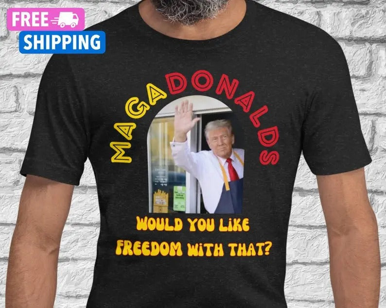 Funny Trump Shirt MagaDonalds McDonald Shirt Pennsylvania Trump 2024 Shirt Trump 2024 Shirt Trump Vance 2024 MAGA Trump Trump T-Shirts, Hoodie, Sweatshirt
