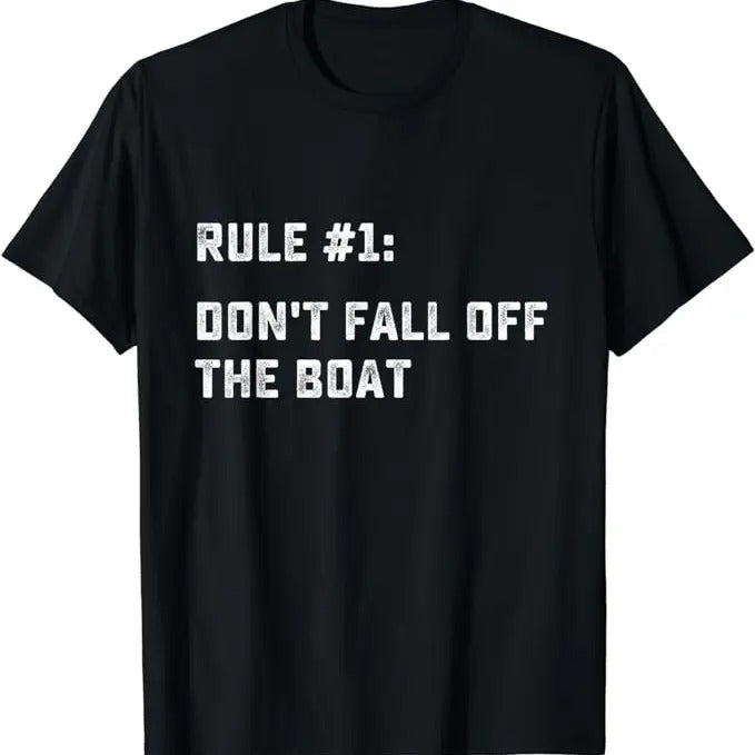 Funny Vacation Shirt, Don't Fall Off The Boat Funny Cruise Ship Vacation T-Shirt Casual Cotton Hoodie, Sweatshirt