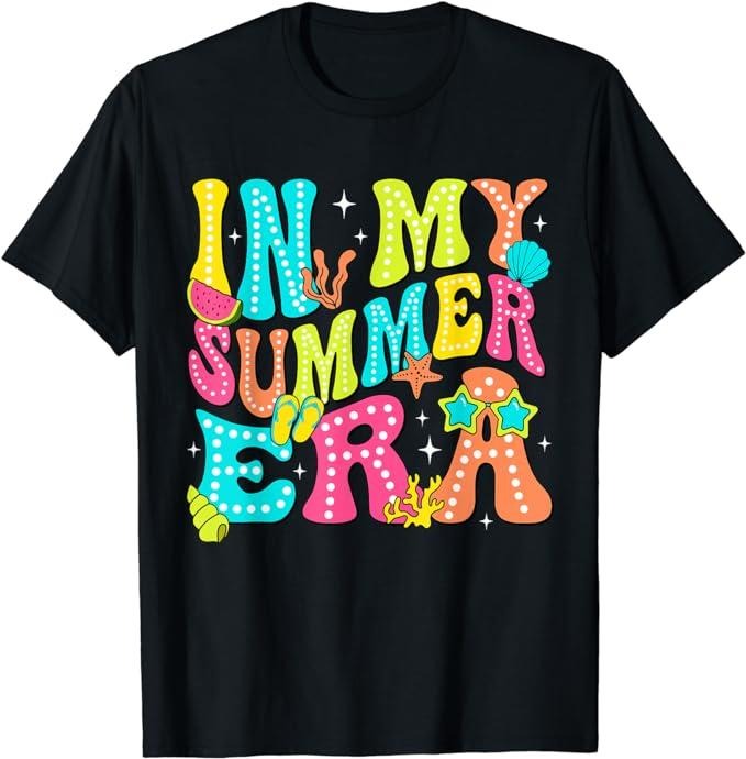 Funny Vacation Shirt My Summer Era Summer Break Beach Family Matching Vacation Menswear Casual Cotton T-Shirts, Hoodie, Sweatshirt