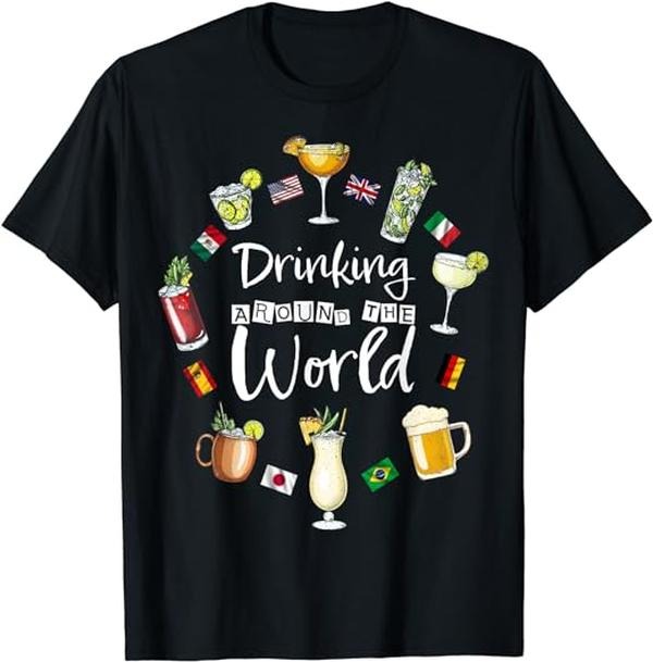 Funny Vacation Shirt, Vacation Drinking Showcase Funny T-Shirt Menswear Casual Cotton Hoodie, Sweatshirt | HypeCrazeTee.com