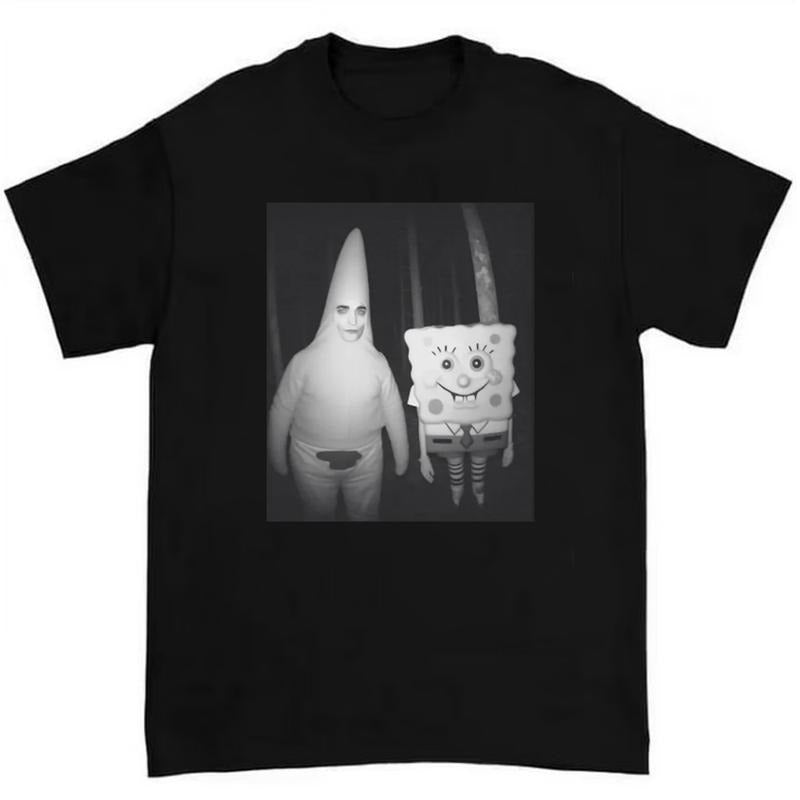 Funny Vampire and Sponge Creepy Woods T-Shirt Featuring Vintage Twilight Meme Design Hoodie, Sweatshirt | HypeCrazeTee.com