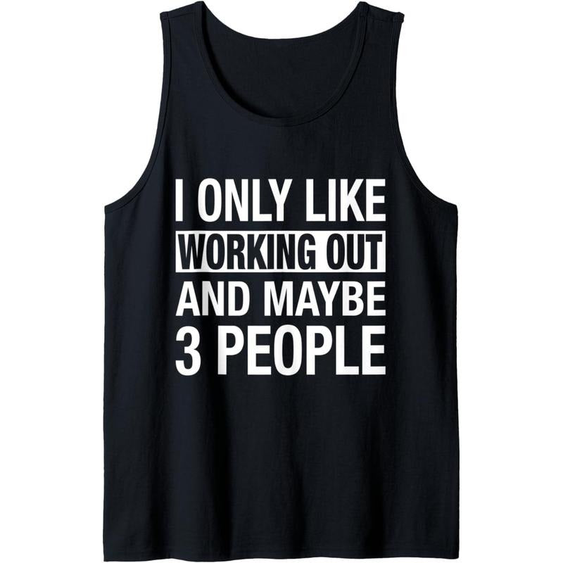 Funny Workout Shirts With Sayings Men Women Fitness Quote Tank Top Made in USA Hoodie, Sweatshirt | HypeCrazeTee.com