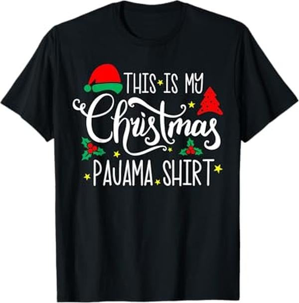Funny Xmas Men Women Family T-Shirt, Funny Family Christmas Pajama Cute Xmas Retro Holiday T-Shirt