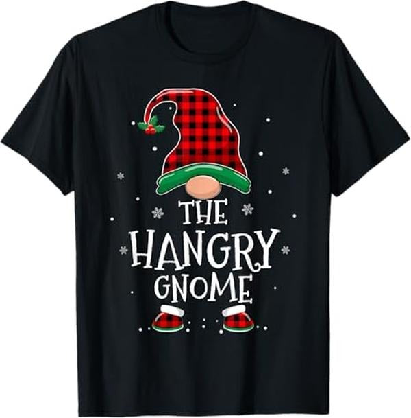 Funny Xmas Men Women Family T-Shirt, Grandma Gnome Xmas Family Matching Funny Christmas Gnomes T-Shirt
