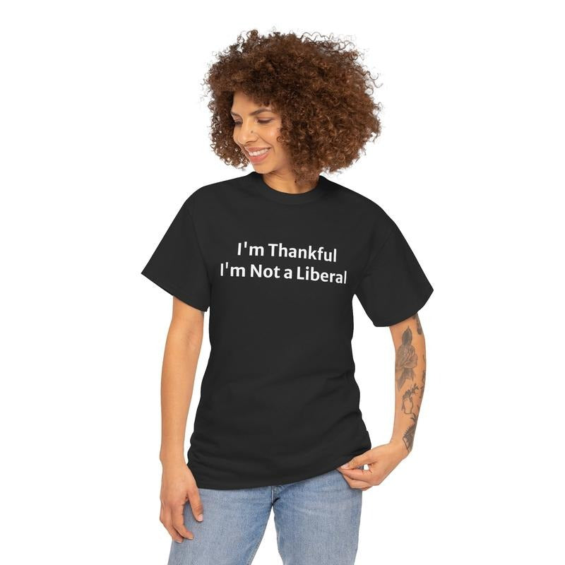 Funny not a lib Thanksgiving shirt gift Hoodie, Sweatshirt | HypeCrazeTee.com