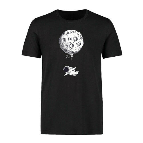 Funny Travel Space Graphics Man's T-Shirt Tee