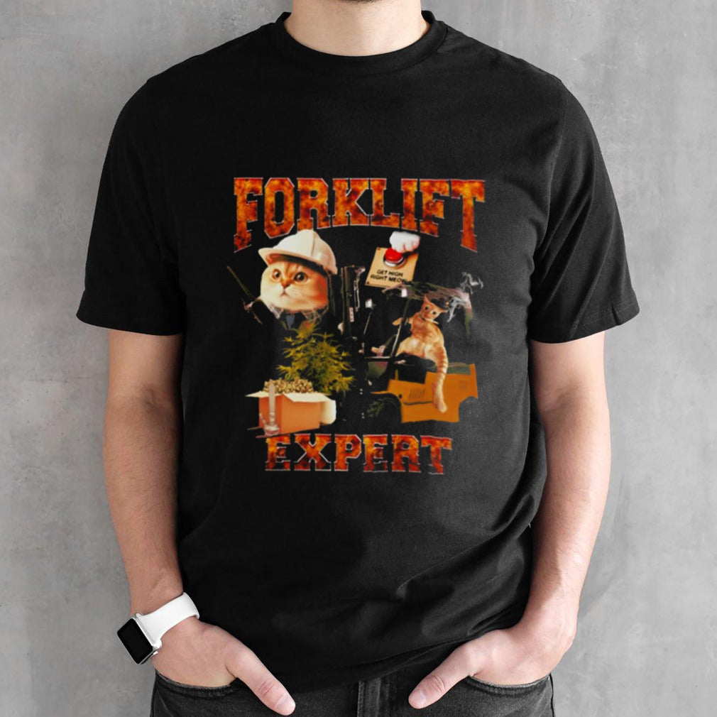 Furry Forklift Expert T-shirt