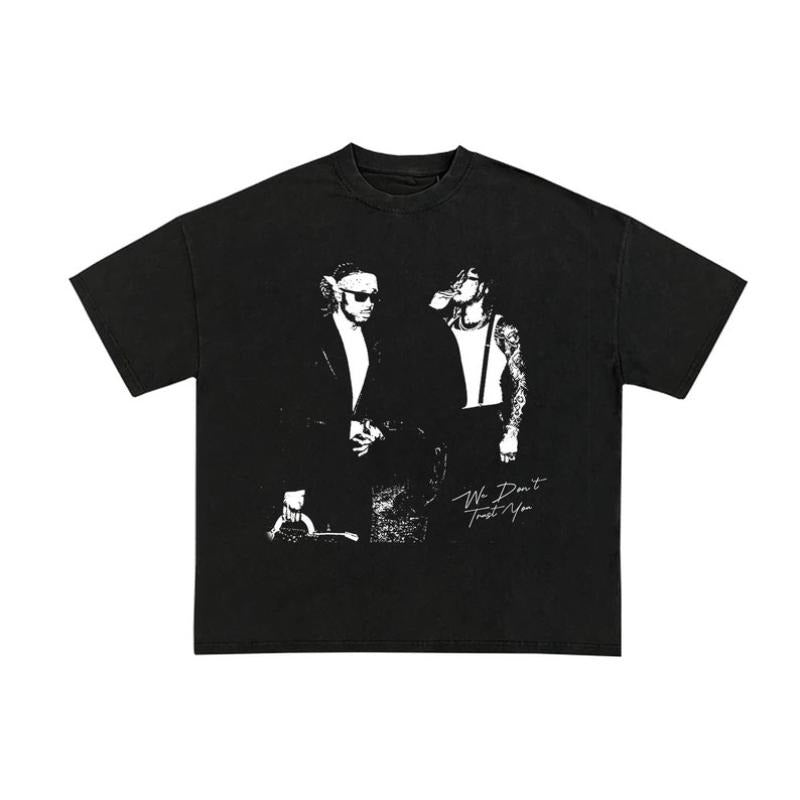 Future "We Don't Trust You" Garment Dyed T Shirt Hoodie, Sweatshirt | HypeCrazeTee.com