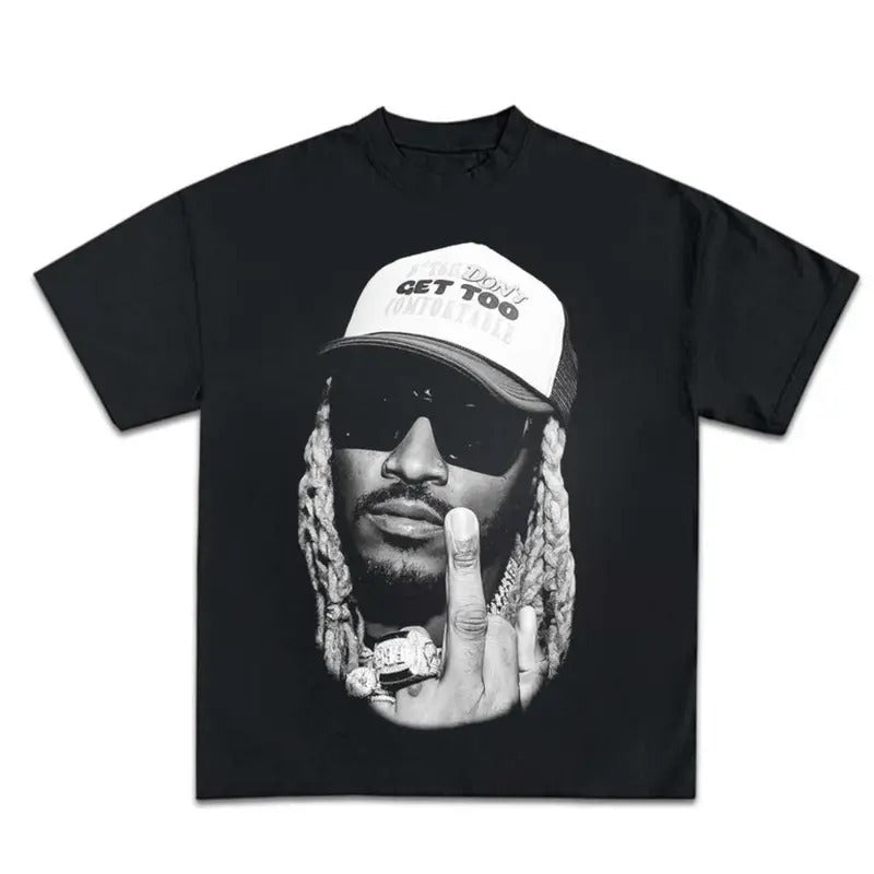 Future H face Graphic tee Rap Booteg Style Hip hop Unisex T Shirt Crew Neck Hoodie, Sweatshirt | HypeCrazeTee.com