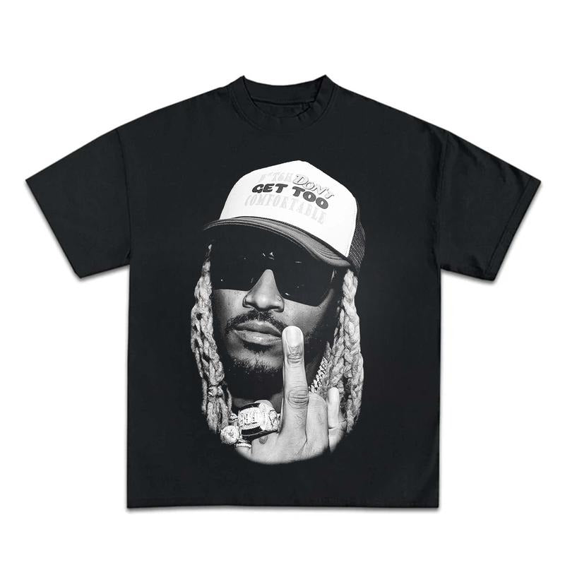 Future Rapper Graphic T-Shirt 90s Vintage Bootleg Rap Hip Hop Metro Boomin Merch Men Women Menswear Top Hoodie, Sweatshirt