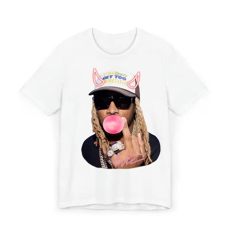 Futureee Halloween Bubblegum Big Face Rap Tee - Must-Have Graphic Design Shirt Hoodie, Sweatshirt | HypeCrazeTee.com