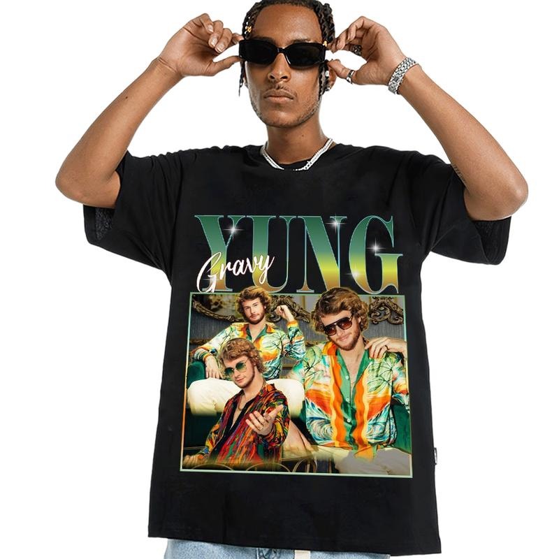 G.ravy Gang Vintage Graphic 90s Tshirt, Rapper Homage Retro 90's Fans Tee, Iconic Rapper T Shirt, Rap Concert Shirt,...