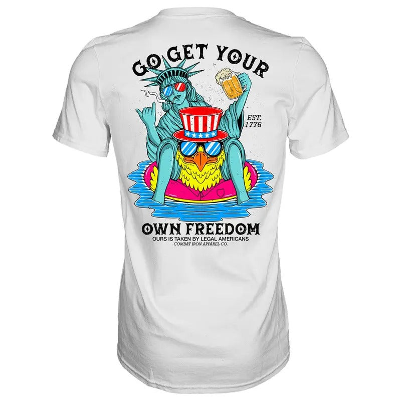 GET YOUR OWN FREEDOM MEN'S T-SHIRT Hoodie, Sweatshirt | HypeCrazeTee.com
