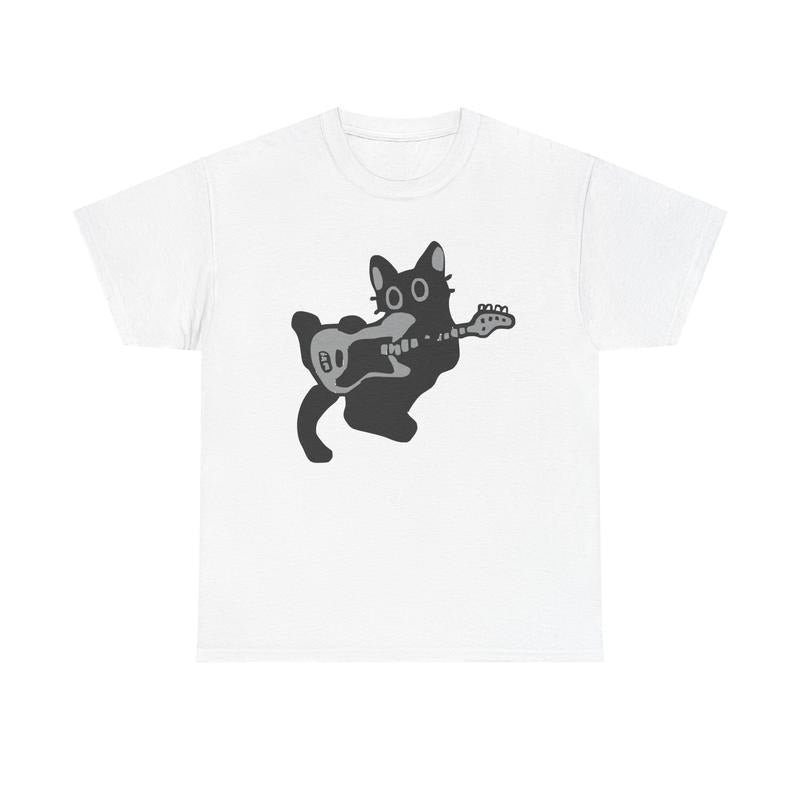 GUITAR CAT SHIRT Hoodie, Sweatshirt | HypeCrazeTee.com