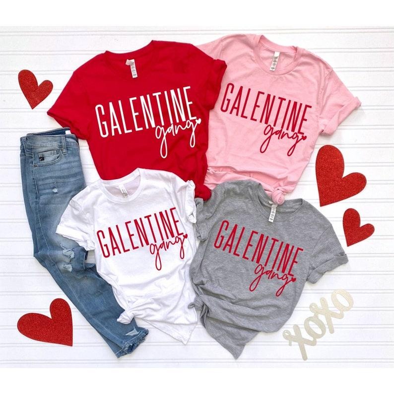 Galentines Day Galentines Day Shirt Shirt Valentine Best Friend ; Cotton Menswear Cotton Menswear T-Shirts, Hoodie, Sweatshirt