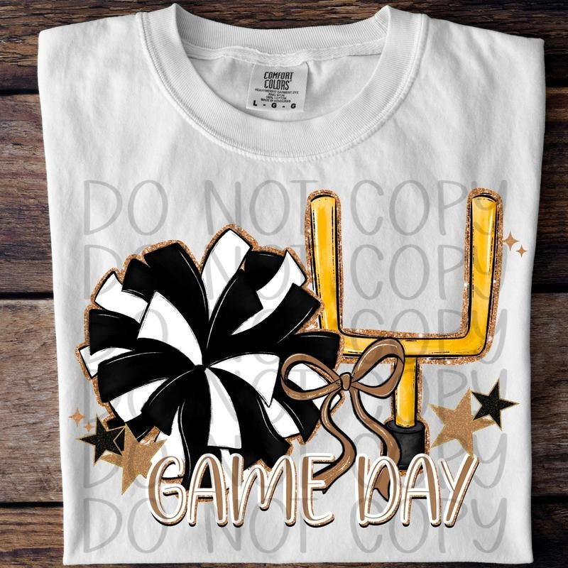 Game Day Cheer DTF Transfers - THIS IS NOT A SHIRT Hoodie, Sweatshirt | HypeCrazeTee.com