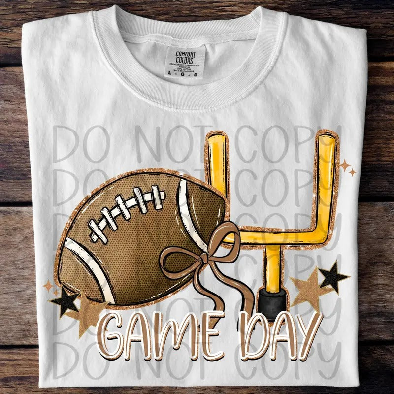 Game Day Football DTF Transfers - THIS IS NOT A SHIRT Hoodie, Sweatshirt | HypeCrazeTee.com