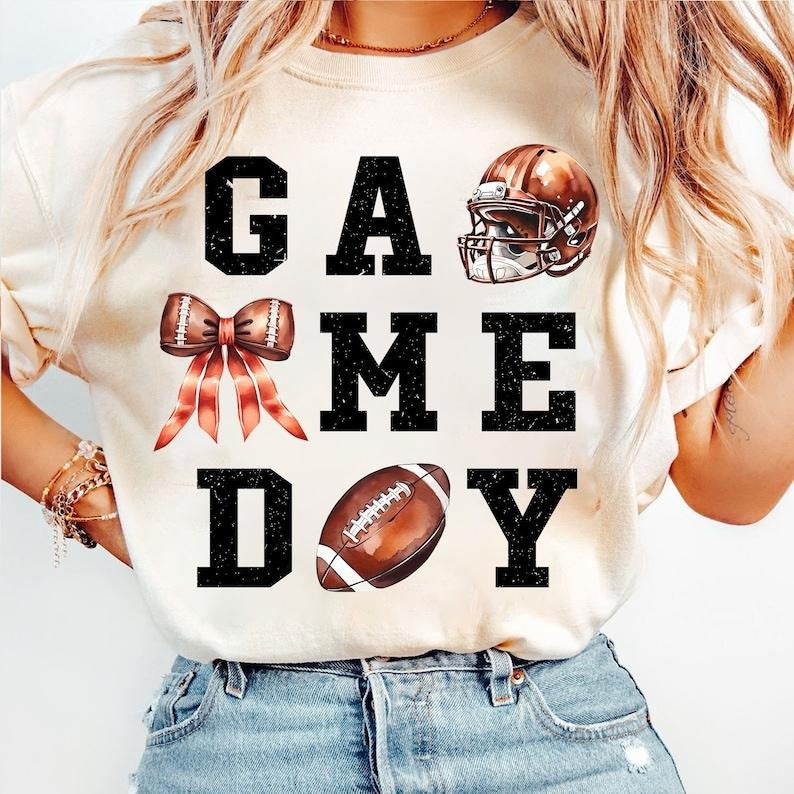 Game Day, Touchdown Football, Fall College Football Tshirt Hoodie, Sweatshirt | HypeCrazeTee.com