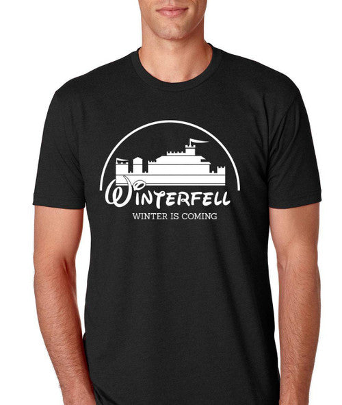 Game Of Thrones Winterfell Winter Is Coming Man's T-Shirt Tee