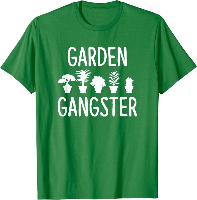 Garden Gangster - Gardening Shirt for Gardeners T-Shirt | Unisex Cotton Tee, Size S-3XL Hoodie, Sweatshirt | HypeCrazeTee.com