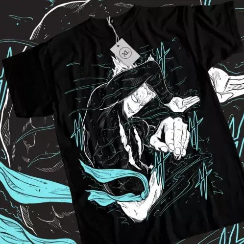 Garou T-Shirt One Punch Anime Manga Villain Horror Funny Black Shirt All Size Hoodie, Sweatshirt | HypeCrazeTee.com