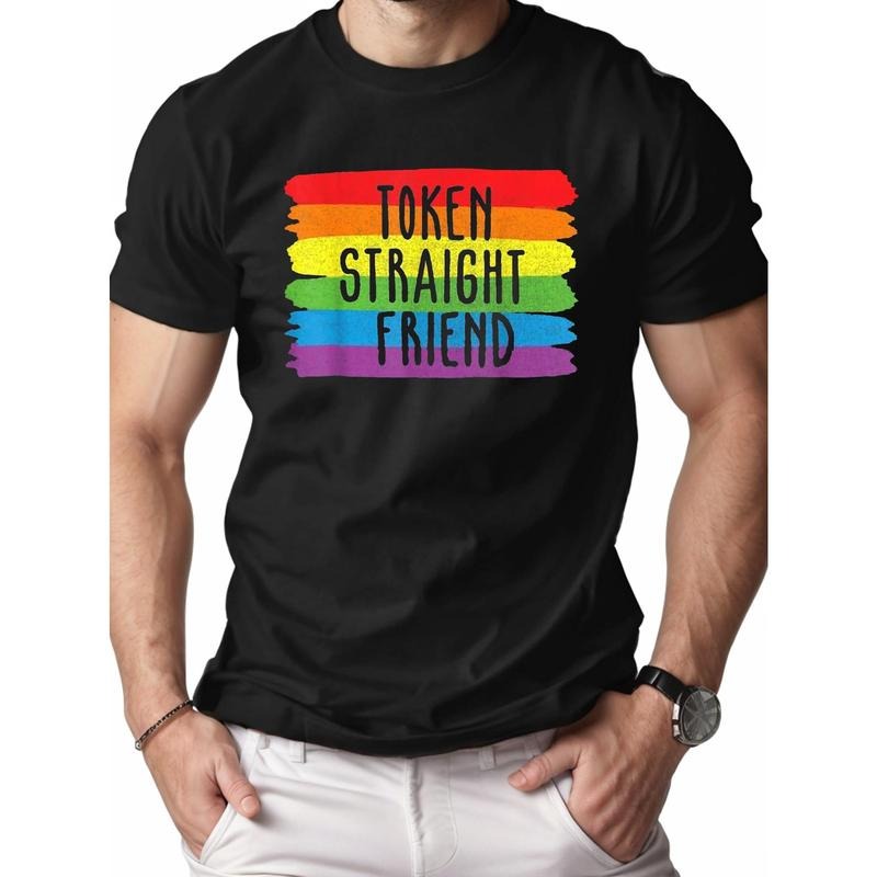 Gay Day Rainbow cotton men's T-shirt fits comfortably Made in USA Hoodie, Sweatshirt | HypeCrazeTee.com