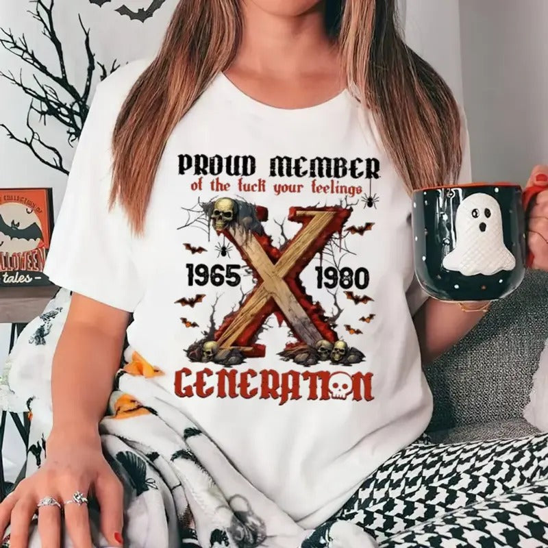 Gen X Halloween Shirt, Gen X Halloween 2024 Shirt, Generation X Halloween, Trending Gen X Shirt, New Version Gen X,...