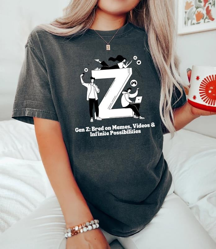 Gen Z T Shirt Generation Z T Shirt, Generation Z Trendy shirt Hoodie, Sweatshirt | HypeCrazeTee.com