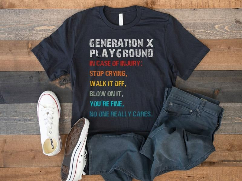 Generation X Funny Gen X 80'S Funny 70'S Funny Shirt 40th Woman T-Shirts, Hoodie, Sweatshirt