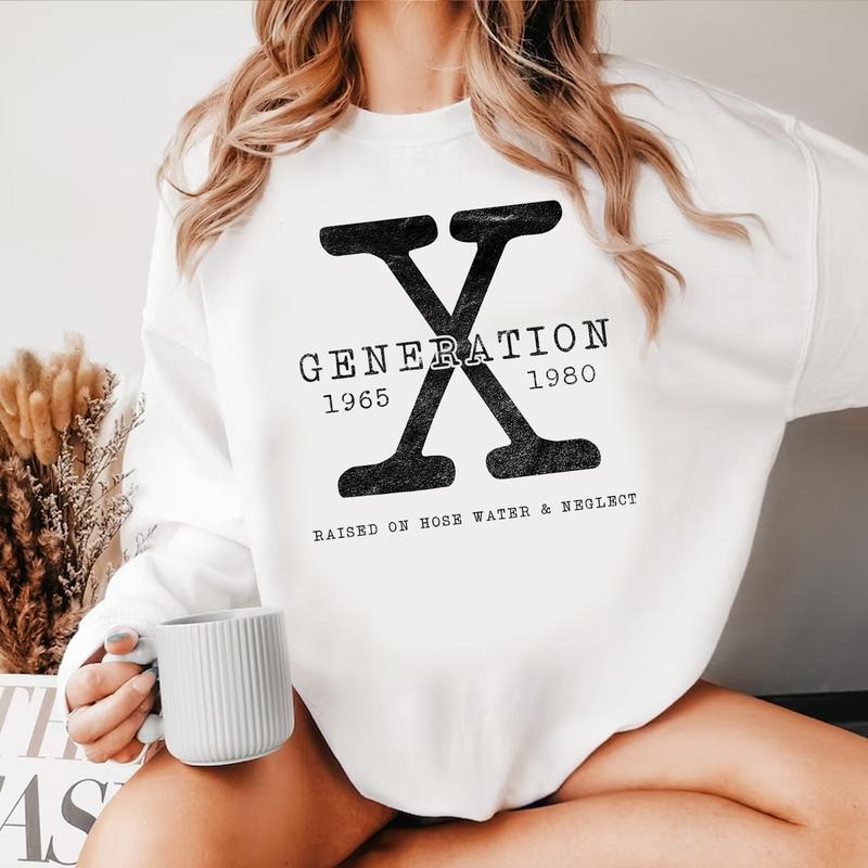 Genx Raised On Hose Water And Neglect Humor Tee T-Shirt Cotton Top Hoodie, Sweatshirt | HypeCrazeTee.com