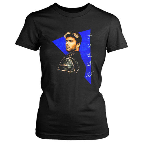 George Michael Faith Concert Tour Vintage 80S Women's T-Shirt Tee
