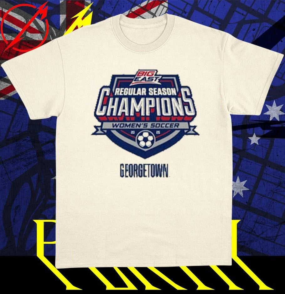 Georgetown Women’s Soccer 2025 BIG EAST regular season Champions T-Shirt