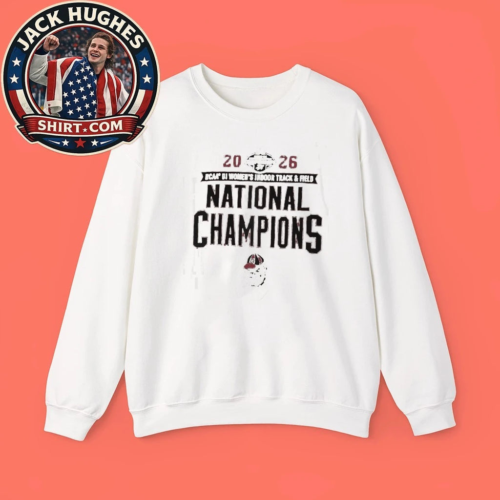 Georgia Bulldogs 2026 Ncaa Di Indoor Track Field National Champions Shirt