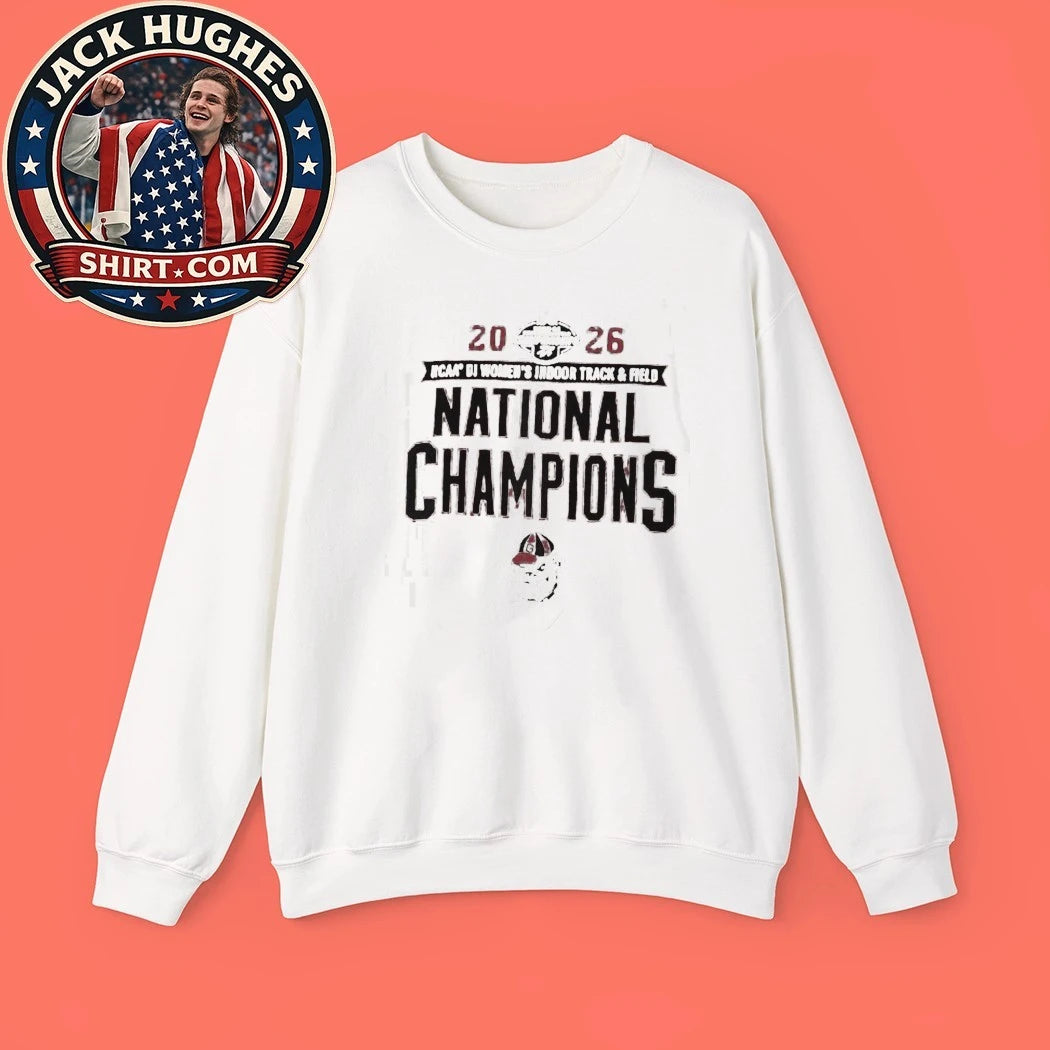 Georgia Bulldogs 2026 Ncaa Di Indoor Track Field National Champions Shirt