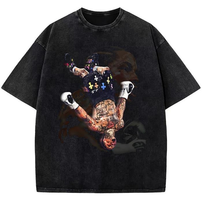 Gervonta Tank Davis Flip T-Shirt Tank Davis Boxing World Champion Custom Graphic Tee Hoodie, Sweatshirt | HypeCrazeTee.com