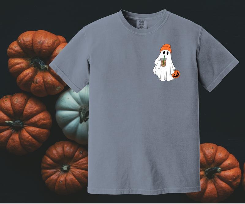 Ghost Latte Custom Colors Tee shirt Hoodie, Sweatshirt | HypeCrazeTee.com