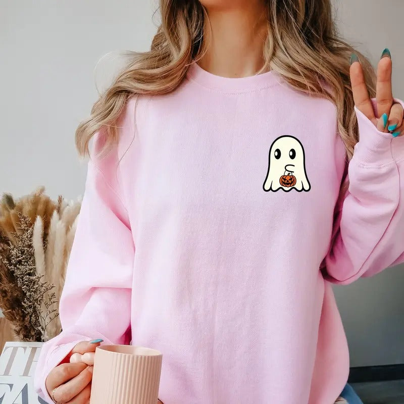 Ghost Pumpkin Halloween T-Shirts, Hoodie, Sweatshirt